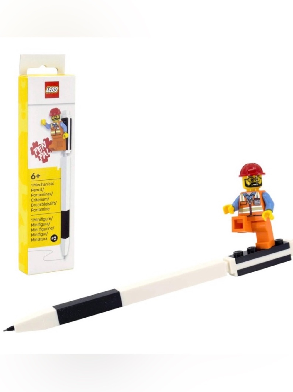 Lego Mechanical Pencil with Minifigure